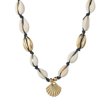 Ornament Fashion And Trendy Style Beach Shell Necklaces