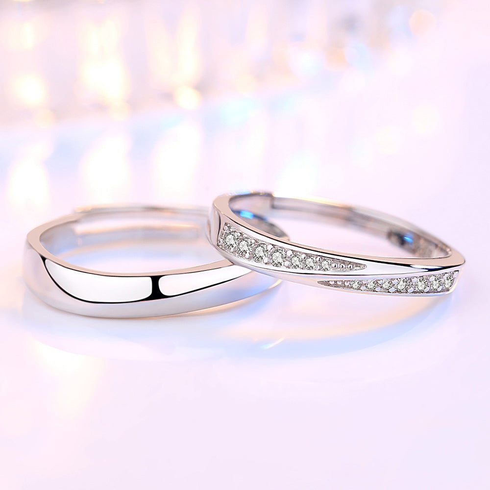 Women's & Men's & With Diamond Love Couple And Rings