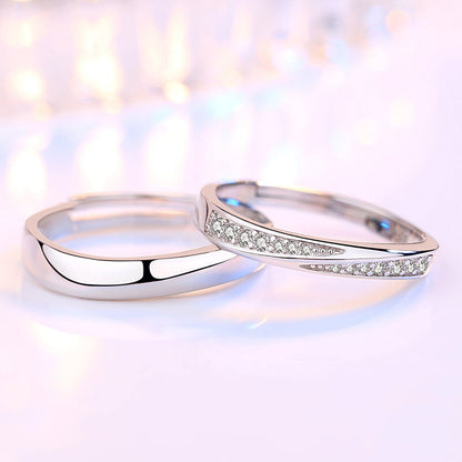 Women's & Men's & With Diamond Love Couple And Rings