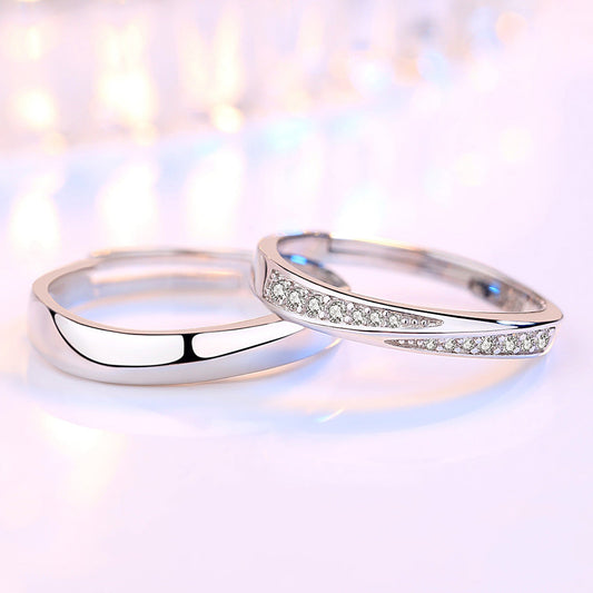 Women's & Men's & With Diamond Love Couple And Rings