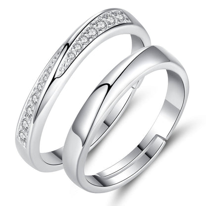 Women's & Men's & With Diamond Love Couple And Rings