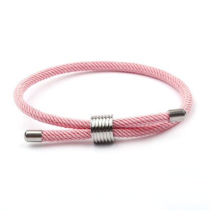 Life Red Rope Titanium Steel Fashion Bracelets