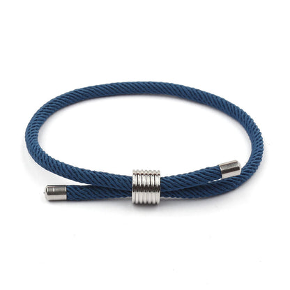 Life Red Rope Titanium Steel Fashion Bracelets