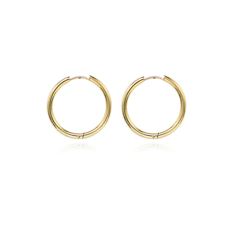 Women's Big And Small Circles Eardrop Elegant Personalized Simple Earrings