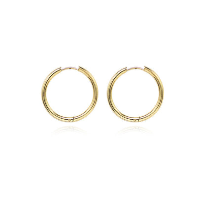 Women's Big And Small Circles Eardrop Elegant Personalized Simple Earrings