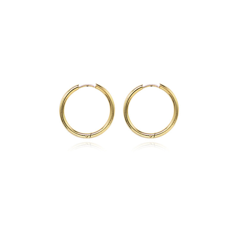 Women's Big And Small Circles Eardrop Elegant Personalized Simple Earrings