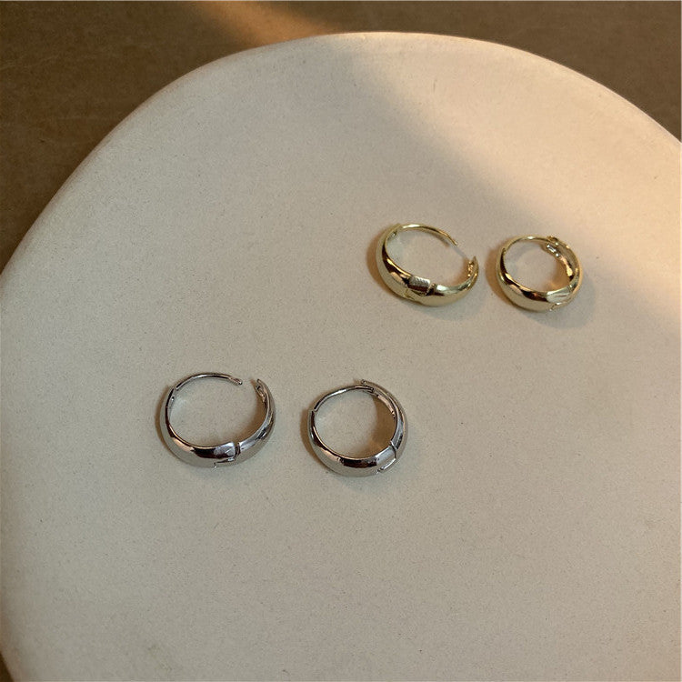 Women's & Men's & Simple Style Water Drops Ear Earrings