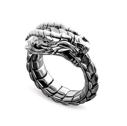 Norwegian Myth Dragon Ethnic Style Charm Rings