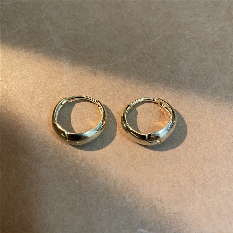 Women's & Men's & Simple Style Water Drops Ear Earrings