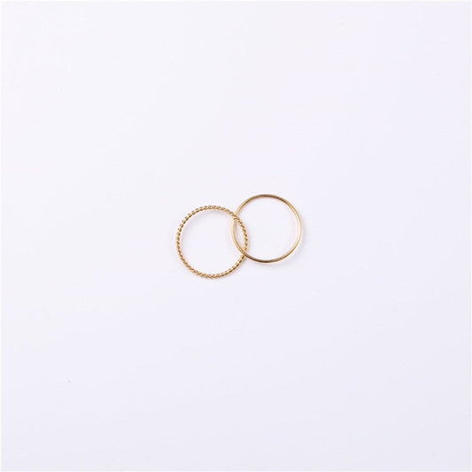 Steel Female Double Personalized Index Finger Fashionmonger Rings