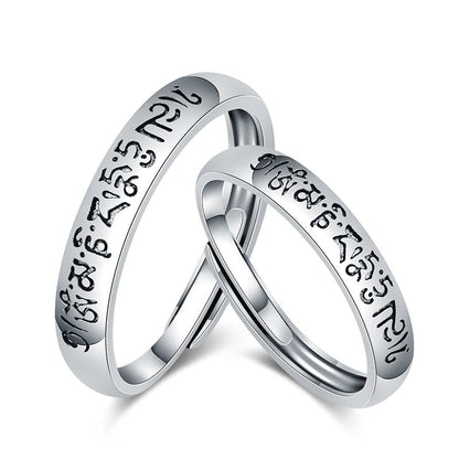 Women's & Men's & Couple Distressed Thai Sier And Rings