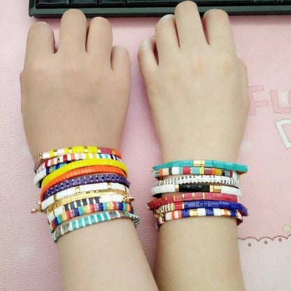 Women's Fashion Woven Beads Ornament Bohemian Bracelets