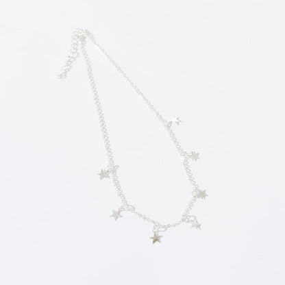 Stylish Simple And Versatile Five-pointed Star Pendant Necklaces