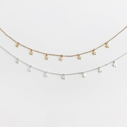 Stylish Simple And Versatile Five-pointed Star Pendant Necklaces