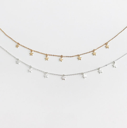 Stylish Simple And Versatile Five-pointed Star Pendant Necklaces