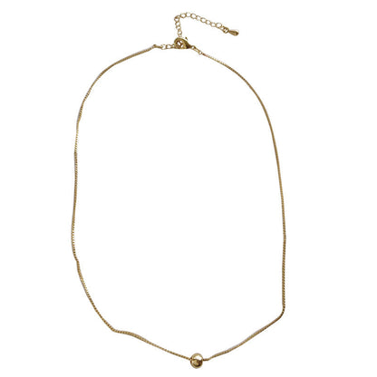 Fashion Elegant Small Beads Fine Clavicle Chain Personalized Cold Necklaces