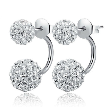 Live Streaming On Rhinestone Elegant Female Earrings
