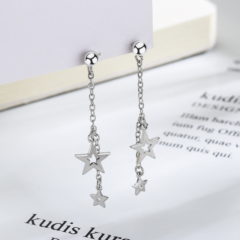 Fashion Personality Female Trendy Simplicity Hollow Earrings