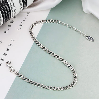 Women's Curb Retro Smile For Simple Personality Bracelets