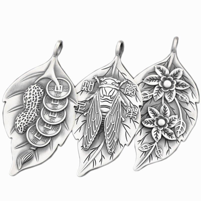 Women's & Men's & Style Pendant Pure Sier And Chic Sweater Chain Necklaces