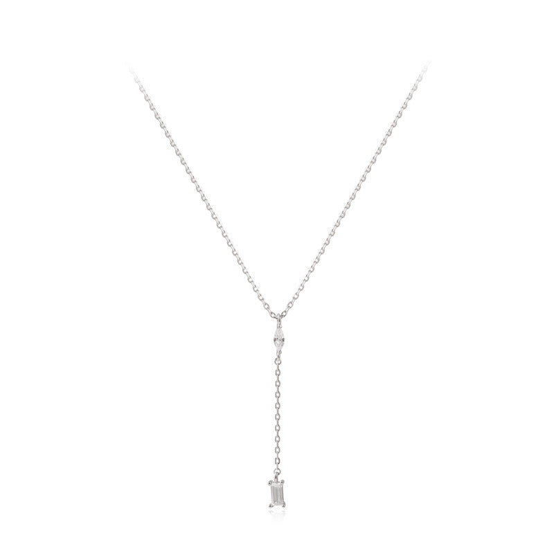 Diamond Pendant Chain Clavicle Female Simple Necklaces