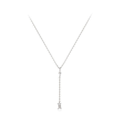 Diamond Pendant Chain Clavicle Female Simple Necklaces