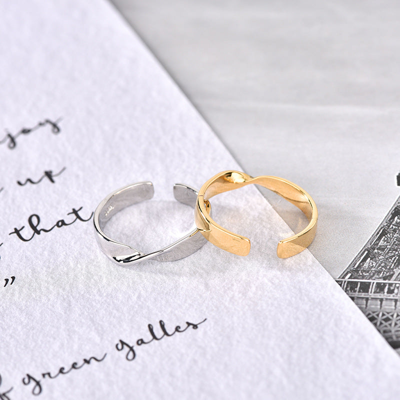 Women's Cell Phone Finger Temperament Wild Open Rings