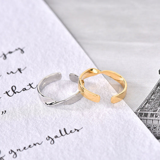 Women's Cell Phone Finger Temperament Wild Open Rings