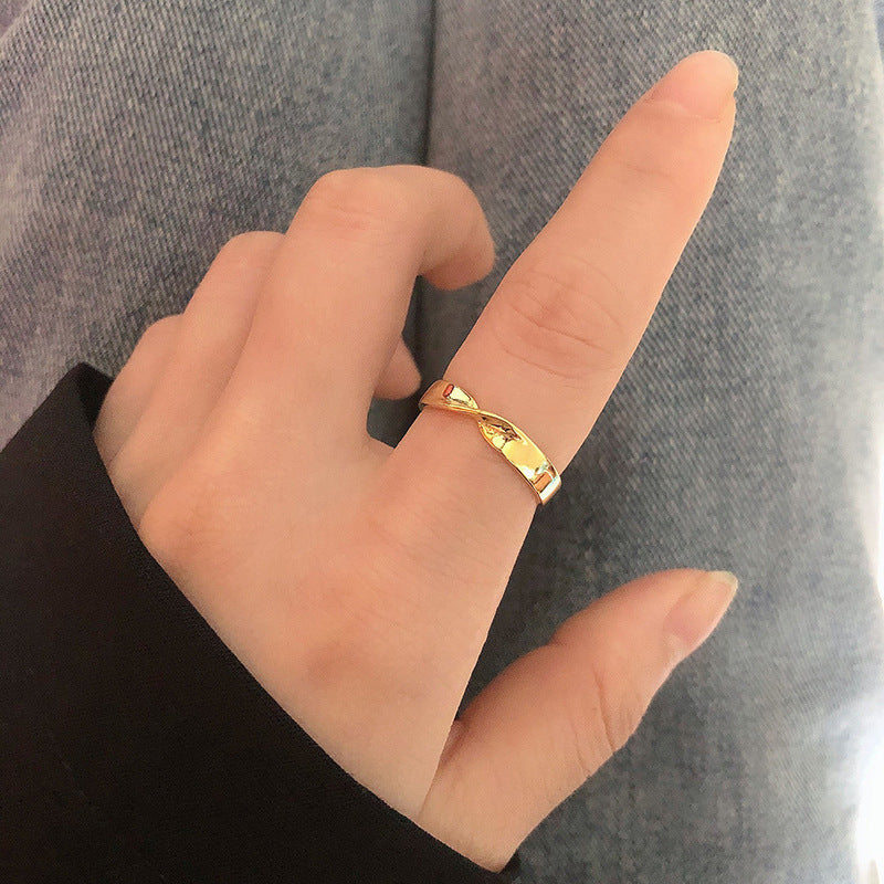 Women's Cell Phone Finger Temperament Wild Open Rings