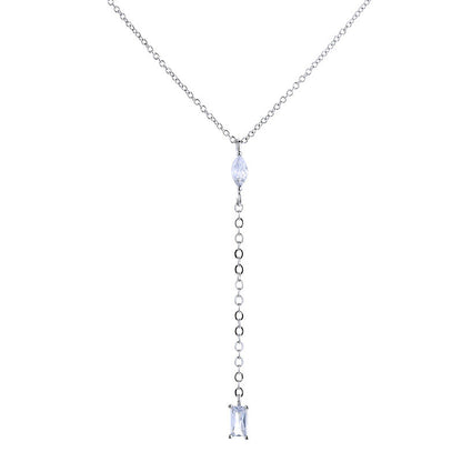 Diamond Pendant Chain Clavicle Female Simple Necklaces