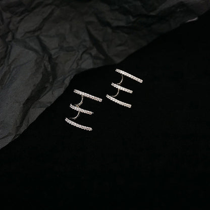 Women's High-grade Delicate Trendy Fashion Simple Small Cold Earrings