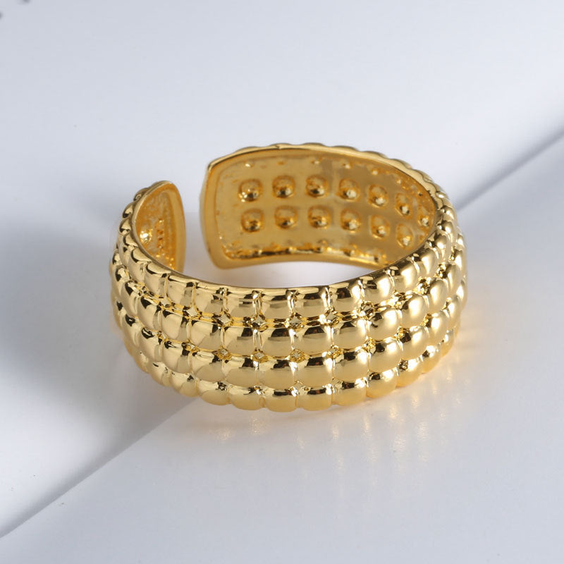 Style Polka Dot Female Simple And Stylish Rings