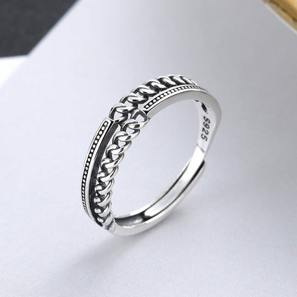 Index Finger Female Hipster Adjustable Tail Retro Rings