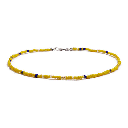 Women's Bohemian Short Handmade Fashion Color Bead Necklaces