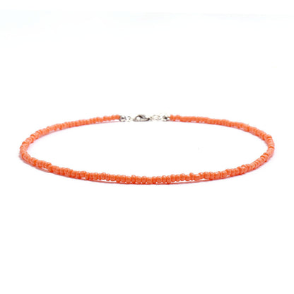 Women's Bohemian Short Handmade Fashion Color Bead Necklaces