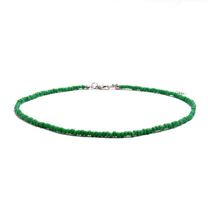 Women's Bohemian Short Handmade Fashion Color Bead Necklaces