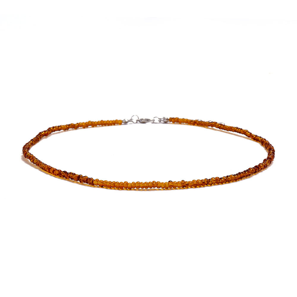 Women's Bohemian Short Handmade Fashion Color Bead Necklaces