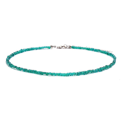 Women's Bohemian Short Handmade Fashion Color Bead Necklaces