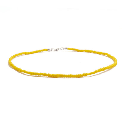 Women's Bohemian Short Handmade Fashion Color Bead Necklaces