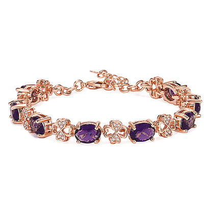 Fashionable Elegant Rose Gold Plated Luxury Bracelets