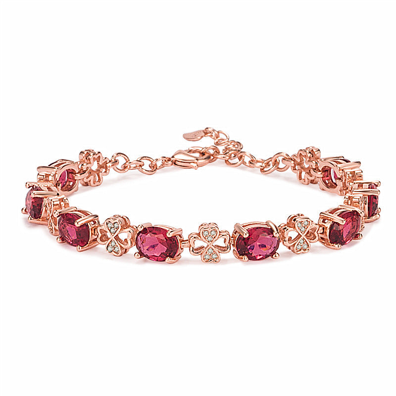 Fashionable Elegant Rose Gold Plated Luxury Bracelets