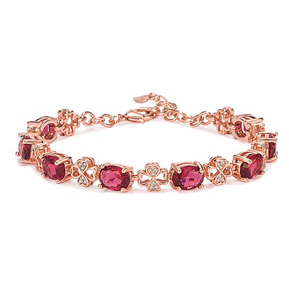 Fashionable Elegant Rose Gold Plated Luxury Bracelets
