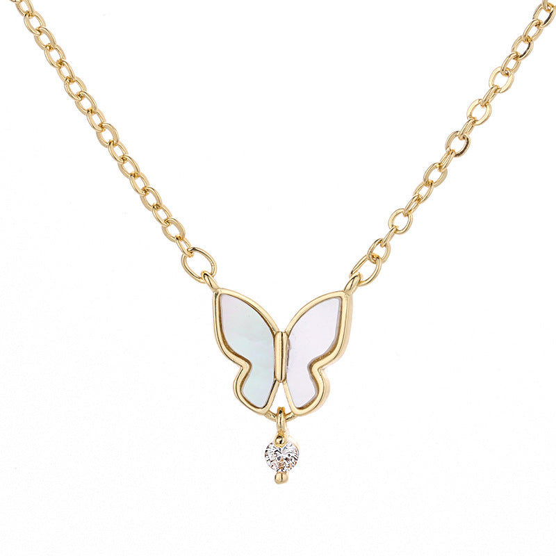 Pendant Clavicle Chain Female Korean Style Necklaces