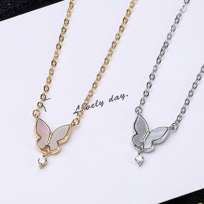 Pendant Clavicle Chain Female Korean Style Necklaces