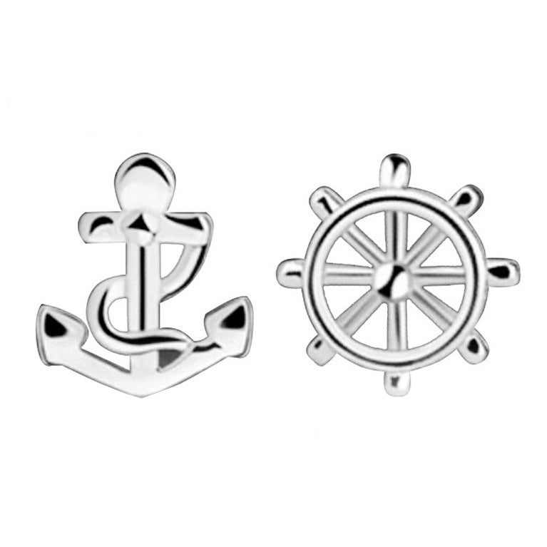 Anchor Female Simple And Popular Geometric Earrings