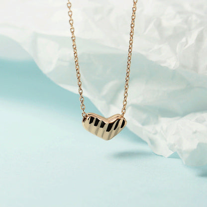 Women's Sweet And Small Peach Heart High-grade Necklaces