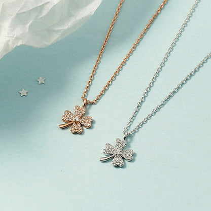 Clover Female Pendant Simple Temperamental Minority Design Light Luxury Necklaces