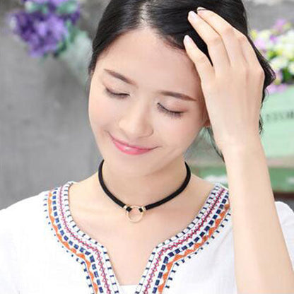 Female Neck Strap Pendant Clavicle Chain Necklaces
