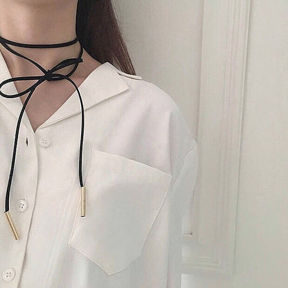 Female Neck Strap Pendant Clavicle Chain Necklaces