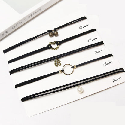 Female Neck Strap Pendant Clavicle Chain Necklaces